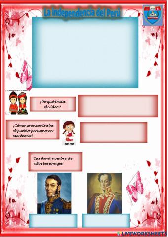 LA INDEPENDENCIA DEL PERÚ