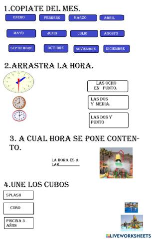 Horas y terra natura