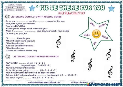 I'll be there for you- The Rembrandts