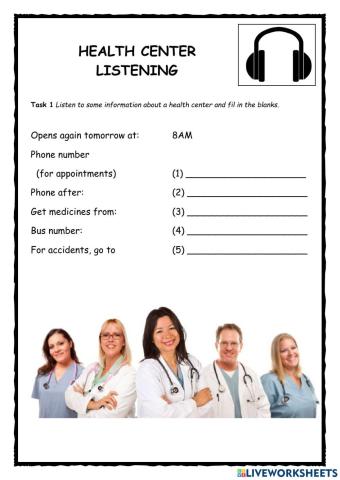 Health Center KET Listening