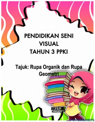 Rupa organik dan rupa geometri