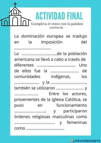 Evangelización en la Colonia