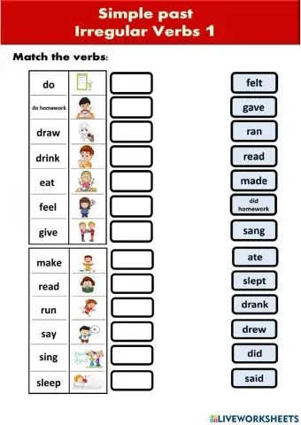 Irregular Verbs 1