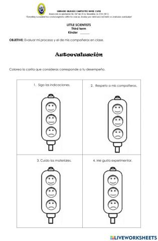 Autoevaluación