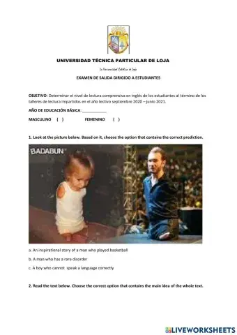 Inspirational stories