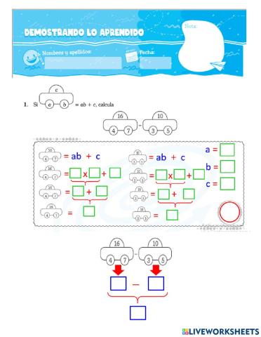 Evaluación de razonamiento matemático