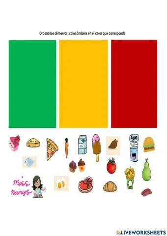 Semaforo de los alimentos