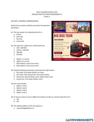 Reading Comprehension