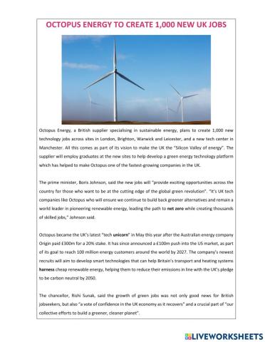 Octopus energy to create 1,000 new uk jobs