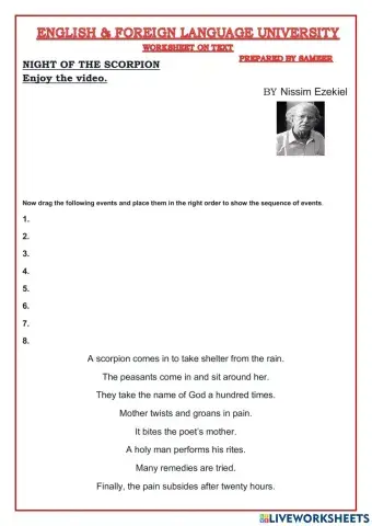 Night of the scorpion