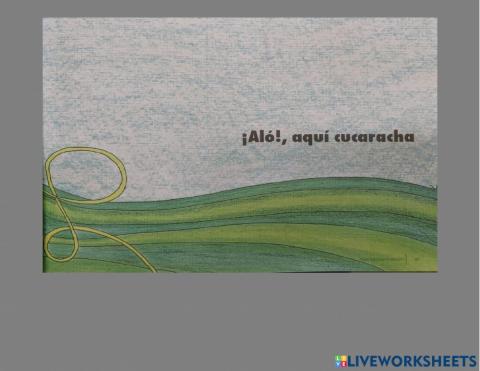 Aquí cucaracha