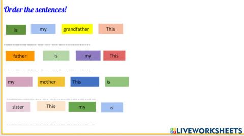 complete the sentences