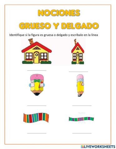 Nociones grueso y delgado