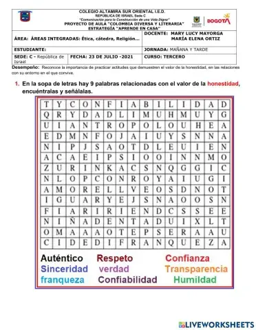 Taller de Áreas Integradas