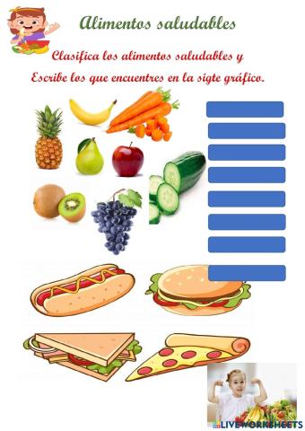 Alimentos saludables