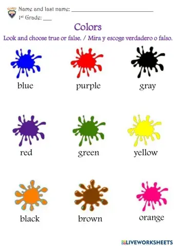 1st G. Review (colors)