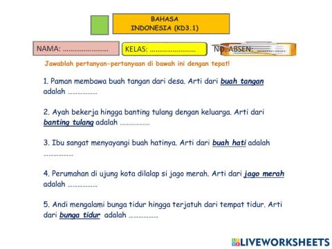 Bahasa indonesia 3.1