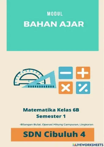 Materi bilangan bulat 1