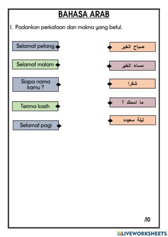 Bahasa arab pdpr 5 thn part 1