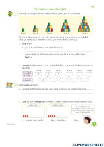 Estimación y patrones