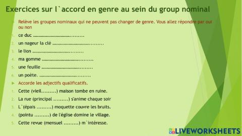 French work 2