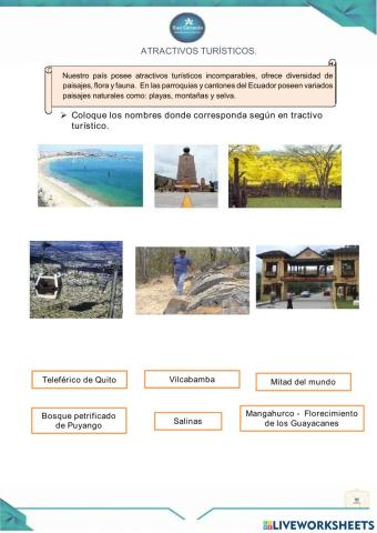 Atractivos turisticos