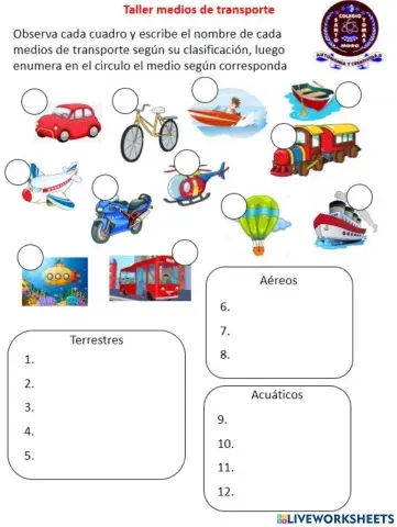 Medios de transporte