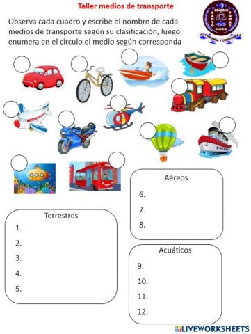 Medios de transporte