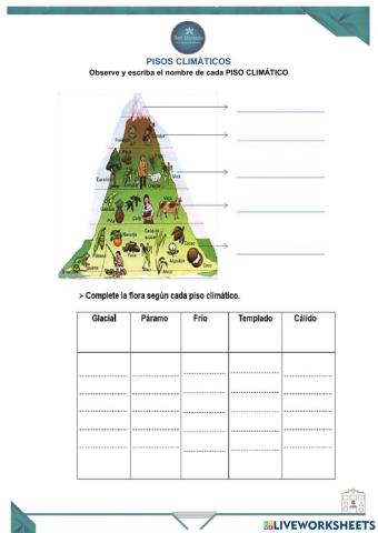PISOS CLIMATICOS 1