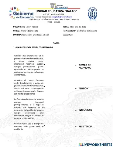 Factores que influyen en el riesgo eléctrico