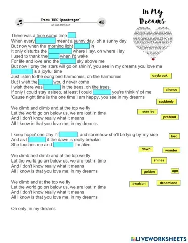 English through music