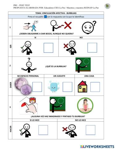 VBT - Espacio Personal - Burbujas