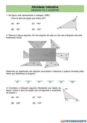 Desafio-te a...acertar