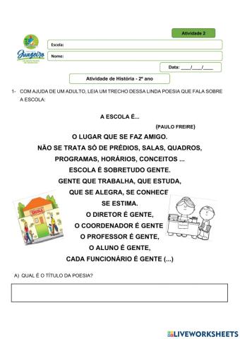 A escola