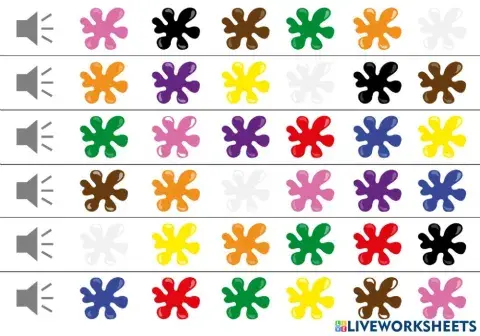 Colores en inglés parte 2 Kinder