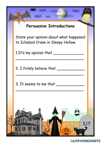 Persuasive Introductions