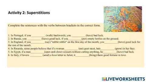 First Conditional - Superstitions 2