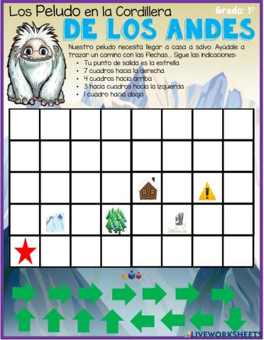 Desplazamiento en Cuadricula