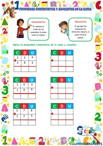 Las Propiedades de la Suma