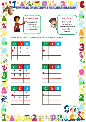 Las Propiedades de la Suma