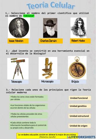 Teoría celular