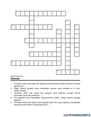 TTS konsep dasar geografi