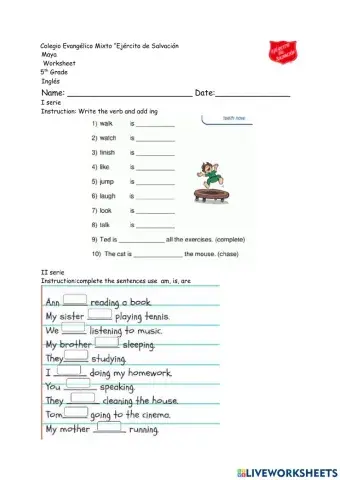 Worksheet 5th grade