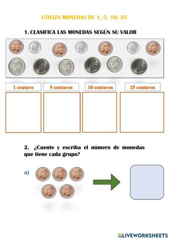 Aprende a usar las monedas