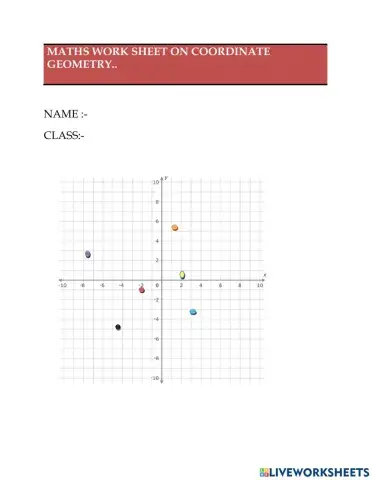 Coordinate of geometry