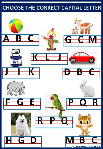 Alphabet learning 2