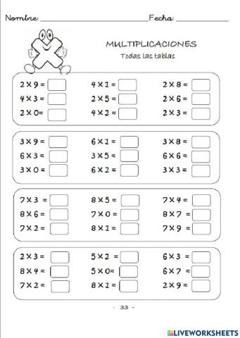 Multiplicaciones rápidas-33