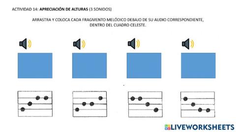 Actividad 14: Altura de los sonidos (IV)
