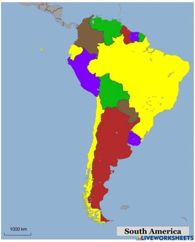 south america