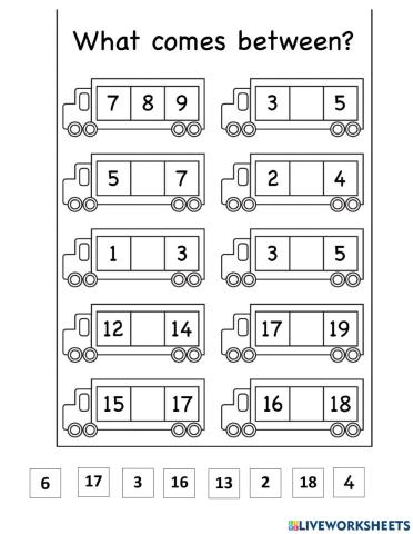 Whatcomes in between